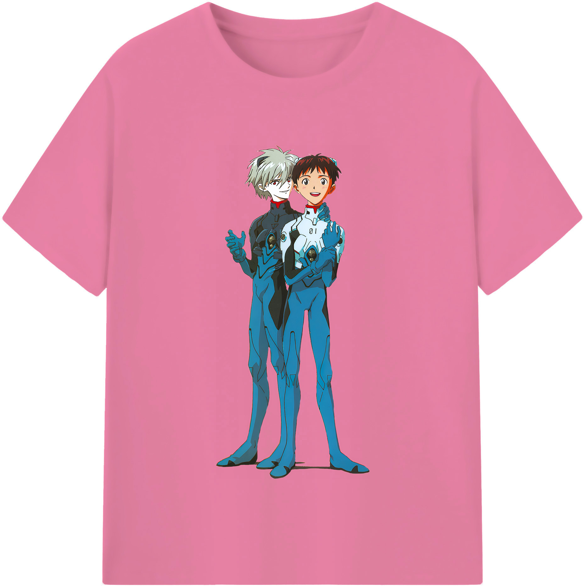 （画像用） EVA 新世紀エヴァンゲリオン 綿100％半袖Tシャツ（フロントプリント）